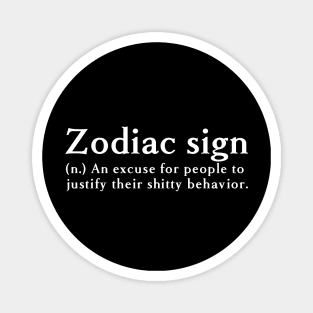 Zodiac sign Magnet